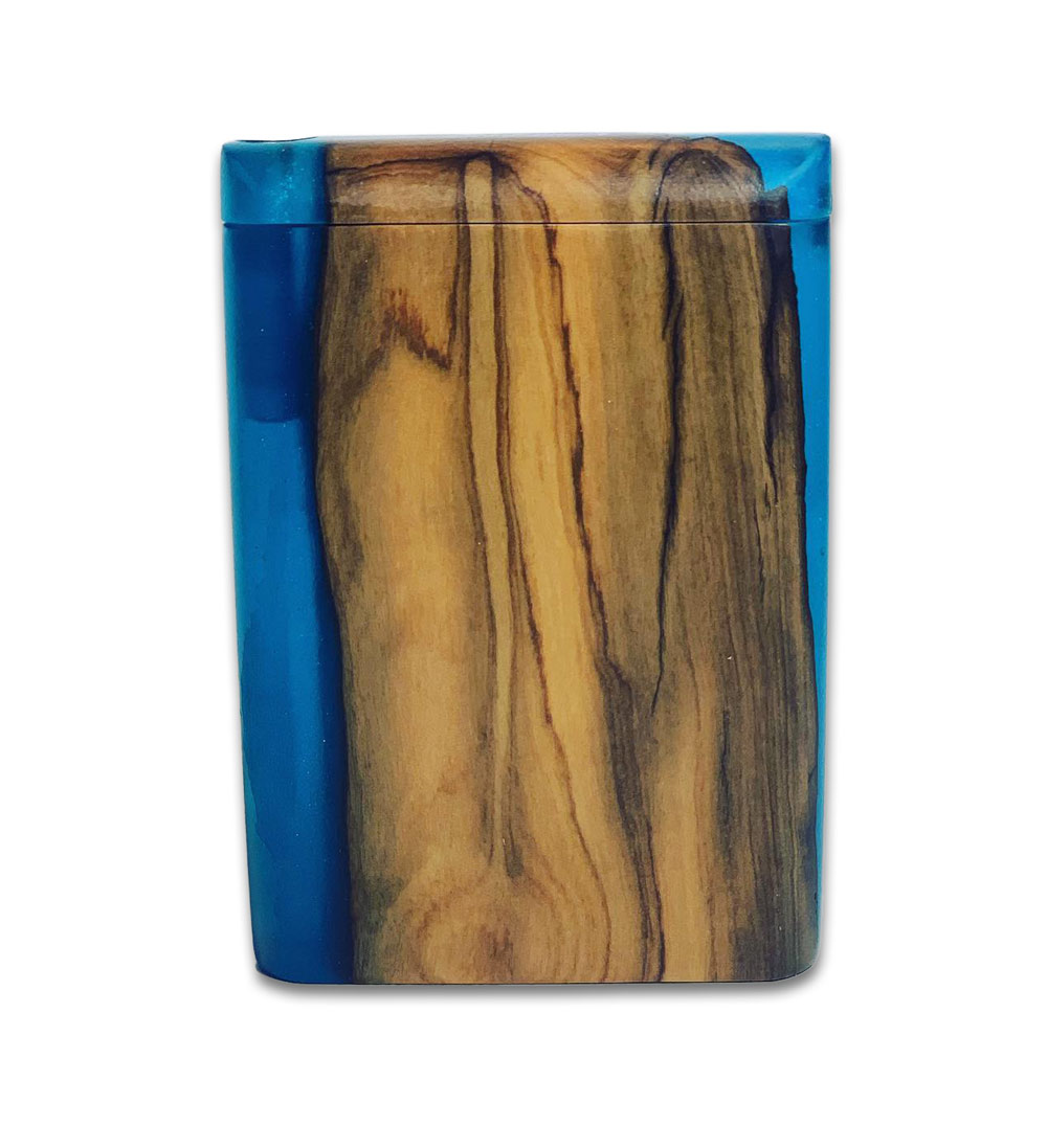 Striped hardwood dugout